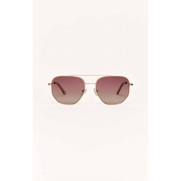 NEW Z SUPPLY highway sunglasses in rose gold